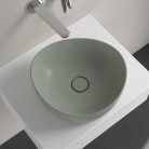 Villeroy & Boch Antao Pultra ültethető mosdókagyló 400 x 395 mm Morning Green CeramicPlus