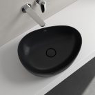 Villeroy & Boch Antao Pultra ültethető mosdókagyló 510 x 400 mm Pure Black CeramicPlus