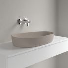 Villeroy & Boch Antao Pultra ültethető mosdókagyló 650 x 400 mm Almond CeramicPlus