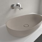 Villeroy & Boch Antao Pultra ültethető mosdókagyló 650 x 400 mm Almond CeramicPlus