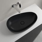 Villeroy & Boch Antao Pultra ültethető mosdókagyló 650 x 400 mm Pure Black CeramicPlus