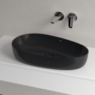 Villeroy & Boch Antao Pultra ültethető mosdókagyló 650 x 400 mm Pure Black CeramicPlus