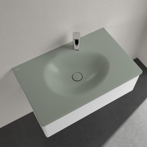 Villeroy & Boch Antao Bútoros mosdókagyló 800 x 500 mm Morning Green CeramicPlus