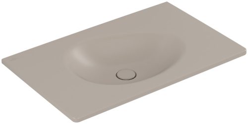 Villeroy & Boch Antao Bútoros mosdókagyló csaplyukfurat nélkül 800 x 500 mm Almond CeramicPlus