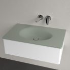 Villeroy & Boch Antao Bútoros mosdókagyló csaplyukfurat nélkül 800 x 500 mm Morning Green CeramicPlus