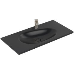   Villeroy & Boch Antao Bútoros mosdókagyló 1000 x 500 mm Pure Black CeramicPlus