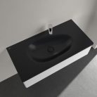 Villeroy & Boch Antao Bútoros mosdókagyló 1000 x 500 mm Pure Black CeramicPlus