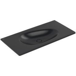   Villeroy & Boch Antao Bútoros mosdókagyló csaplyukfurat nélkül 1000 x 500 mm Pure Black CeramicPlus