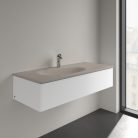 Villeroy & Boch Antao Bútoros mosdókagyló 1200 x 500 mm Almond CeramicPlus