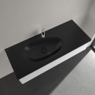 Villeroy & Boch Antao Bútoros mosdókagyló 1200 x 500 mm Pure Black CeramicPlus