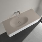 Villeroy & Boch Antao Bútoros mosdókagyló csaplyukfurat nélkül 1200 x 500 mm Almond CeramicPlus