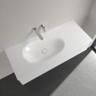 Villeroy & Boch Antao Bútoros mosdókagyló csaplyukfurat nélkül 1200 x 500 mm Fehér Alpin CeramicPlus