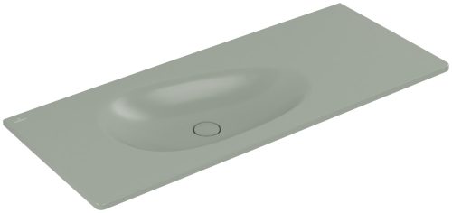 Villeroy & Boch Antao Bútoros mosdókagyló csaplyukfurat nélkül 1200 x 500 mm Morning Green CeramicPlus