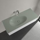 Villeroy & Boch Antao Bútoros mosdókagyló csaplyukfurat nélkül 1200 x 500 mm Morning Green CeramicPlus