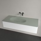 Villeroy & Boch Antao Bútoros mosdókagyló csaplyukfurat nélkül 1200 x 500 mm Morning Green CeramicPlus