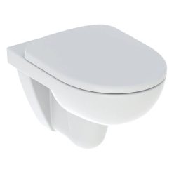   Geberit Selnova fali WC mélyöblítésű készlet Rimfree WC-ülőkével