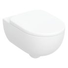 Geberit Selnova fali WC mélyöblítésű készlet Premium zárt forma Rimfree WC-ülőkével