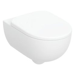   Geberit Selnova fali WC mélyöblítésű készlet Premium zárt forma Rimfree WC-ülőkével