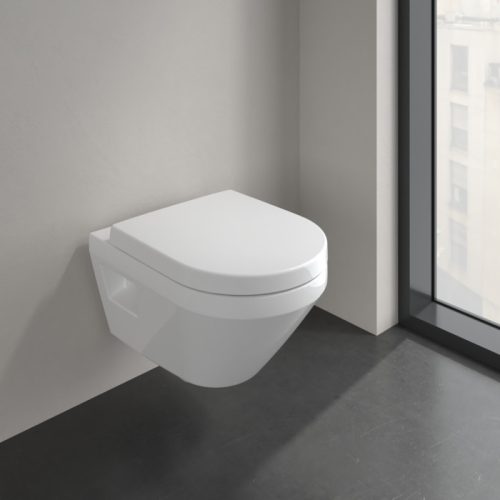 Villeroy & Boch Architectura Rimless mélyöblítésű fali wc látható rögzítéssel TwistFlush [e3]