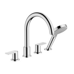   Hansgrohe Vernis Shape 4 lyukú peremre szerelhető kádcsaptelep chrome