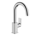 Hansgrohe Vernis Shape Egykaros mosdócsaptelep elforgatható kifolyóval és automata lefolyógarnitúrával chrome