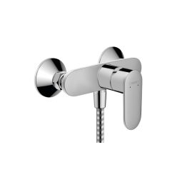   Hansgrohe Vernis Blend Egykaros zuhanycsaptelep falsíkon kívüli szereléshez chrome