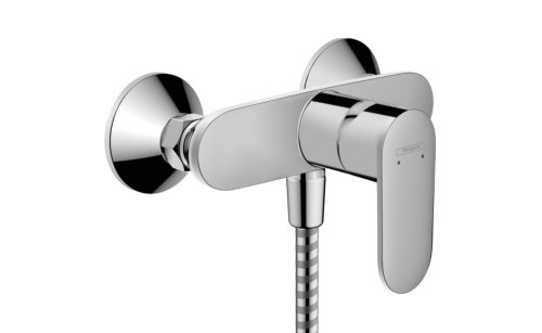 Hansgrohe Vernis Blend Egykaros zuhanycsaptelep falsíkon kívüli szereléshez chrome