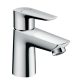 Hansgrohe Talis E egykaros mosdócsaptelep 80 automata lefolyó-garnitúrával chrome