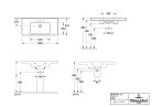 Villeroy & Boch Subway 2.0 Bútoros mosdókagyló 1000 mm