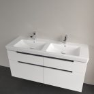 Villeroy & Boch Subway 2.0 kétmedencés Bútoros mosdókagyló 1300 x 470 mm