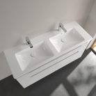 Villeroy & Boch Subway 2.0 kétmedencés Bútoros mosdókagyló 1300 x 470 mm