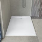 Duravit Sustano Zuhanytálca DuraSolid® matt fehér 80x80 cm