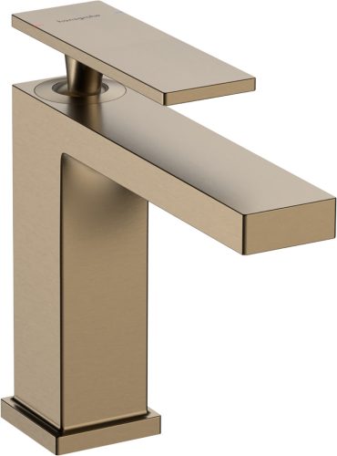 Hansgrohe Tecturis E Egykaros mosdócsaptelep 110 automata lefolyógarnitúrával Szálcsiszolt Bronz EcoSmart+