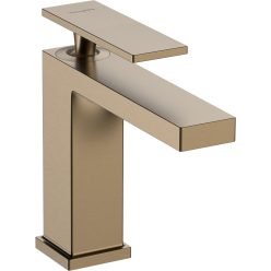   Hansgrohe Tecturis E Egykaros mosdócsaptelep 110 lefolyógarnitúra nélkül Szálcsiszolt Bronz EcoSmart+