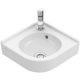 Villeroy & Boch O.Novo sarokmosdó 320 mm CeramicPlus  bevonattal