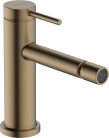 Hansgrohe Tecturis S Egykaros bidé csaptelep 80 automata lefolyógarnitúrával Szálcsiszolt Bronz 