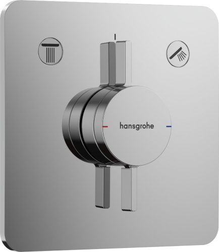 Hansgrohe DuoTurn Q Falsík alatti csaptelep 2 funkciós króm 