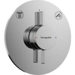   Hansgrohe DuoTurn S Falsík alatti csaptelep 2 funkciós króm 