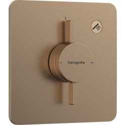   Hansgrohe DuoTurn Q Falsík alatti csaptelep 1 funkciós Szálcsiszolt Bronz 