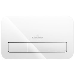   Villeroy & Boch Viconnect 200G Üveg Nyomólap Glass Glossy White