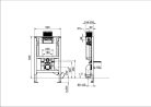 Villeroy & Boch Viconnect Alacsony Wc tartály 525 x 820 x 155 mm