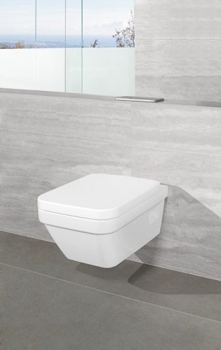 Villeroy & Boch Architectura szögletes wc ülőke nem lecsapódásmentes