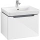 Villeroy & Boch Subway 2.0 Fürdőszoba bútor 600 mm 1 fiók Glossy White (mosdókagyló nélkül)