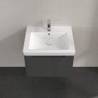 Villeroy & Boch Subway 2.0 Fürdőszoba bútor 600 mm 1 fiók Glossy Grey (mosdókagyló nélkül)