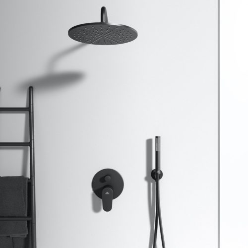 Ideal Standard Cerafine O Falsík alatti zuhany és kádcsaptelep 2 funkció Silk Black