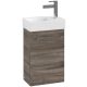 Villeroy & Boch Avento Alsószekrény, zsanér bal oldalon 340 mm Stone Oak