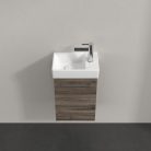 Villeroy & Boch Avento Alsószekrény, zsanér bal oldalon 340 mm Stone Oak