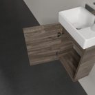 Villeroy & Boch Avento Alsószekrény, zsanér bal oldalon 340 mm Stone Oak