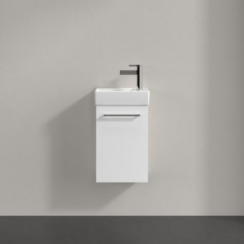 Villeroy & Boch Avento Alsószekrény, zsanér bal oldalon 340 mm Brilliant White