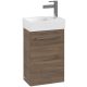 Villeroy & Boch Avento Alsószekrény, zsanér bal oldalon 340 mm Arizona Oak